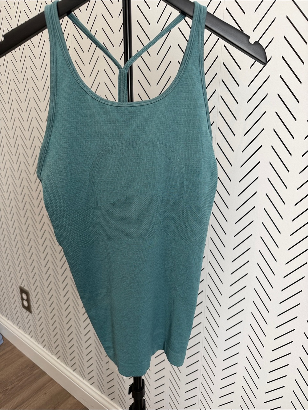 lululemon athletica Teal Crisscross Tank
